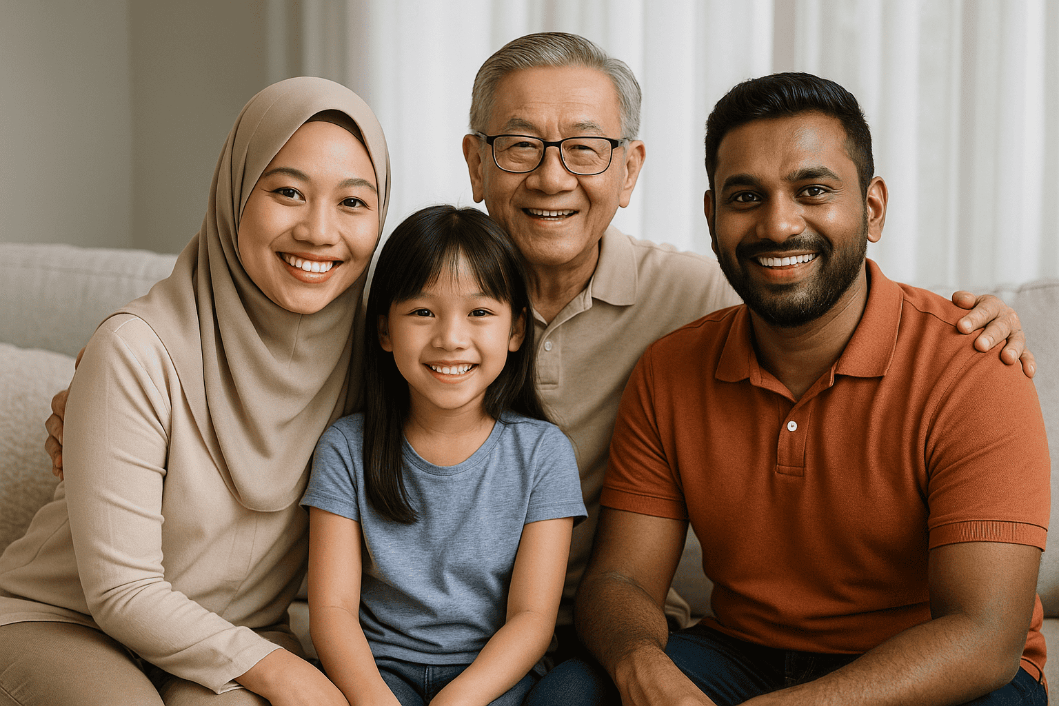 family berpuas hati perkhidmatan cucian dari mrcleanus.com